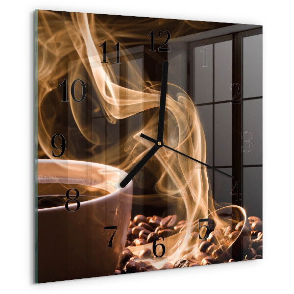Reloj de vidrio Taza de café