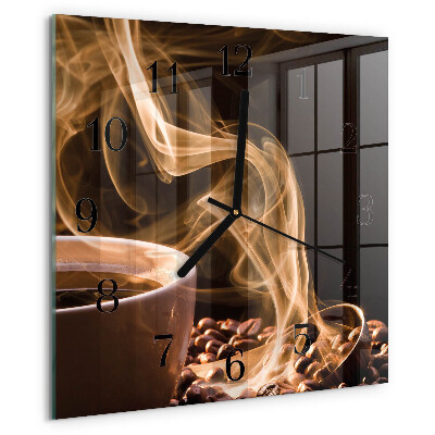 Reloj de vidrio Taza de café