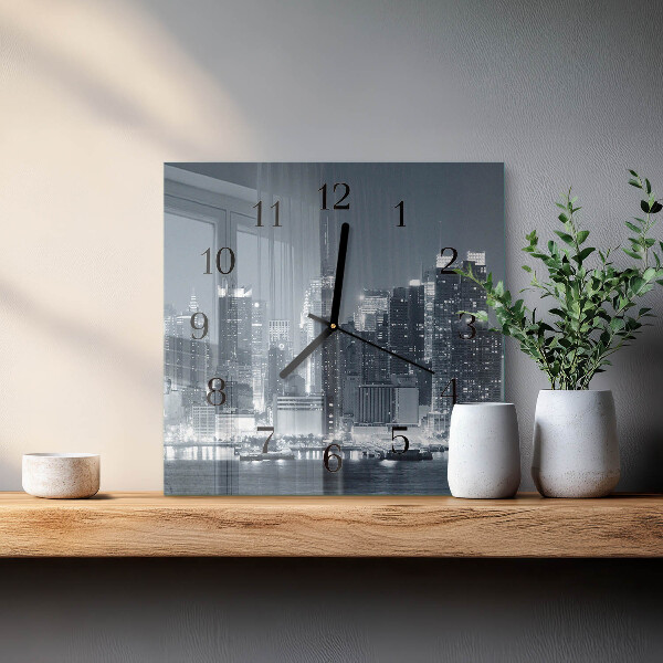 Reloj de vidrio Horizonte
