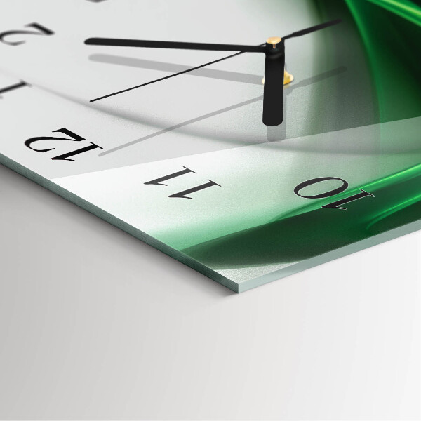 Reloj de vidrio Líneas abstractas