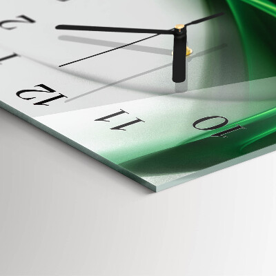 Reloj de vidrio Líneas abstractas