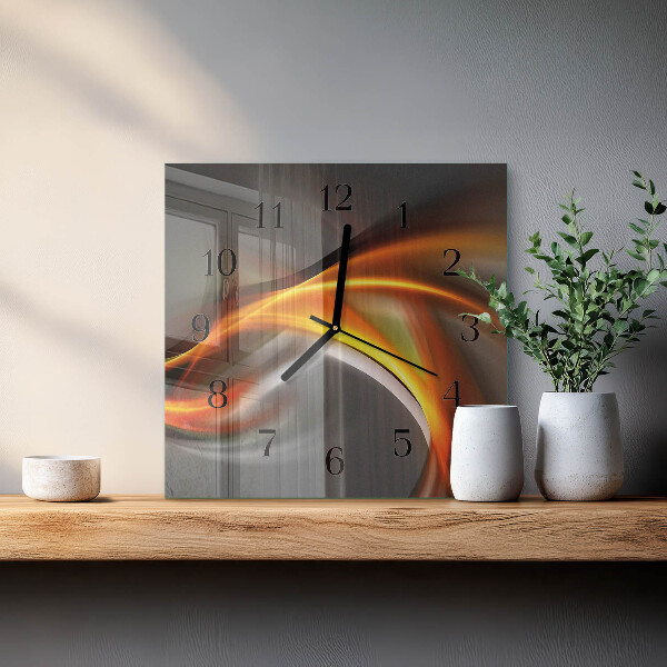 Reloj de vidrio Abstracción