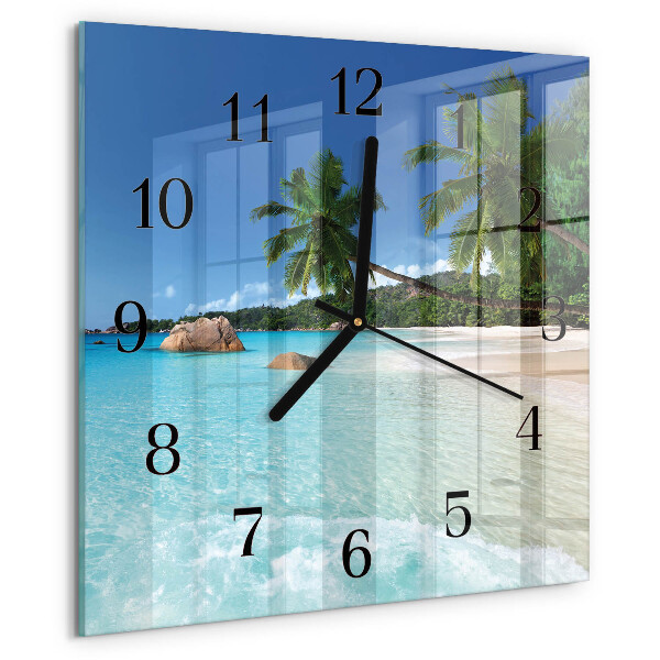 Reloj de vidrio Playa
