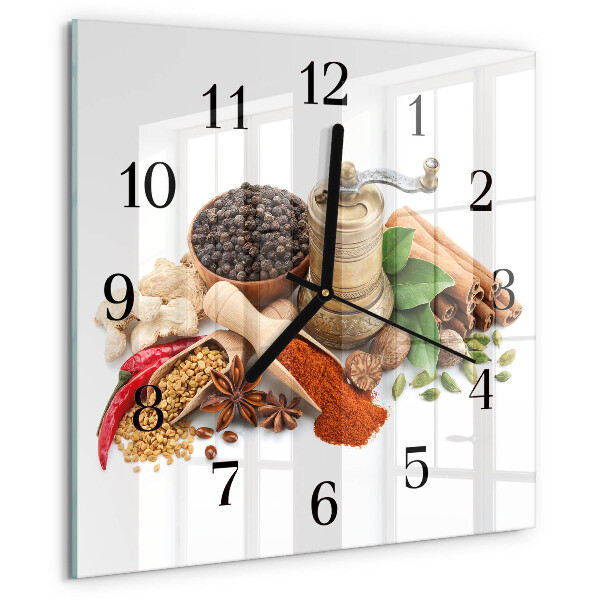 Reloj de vidrio Especias
