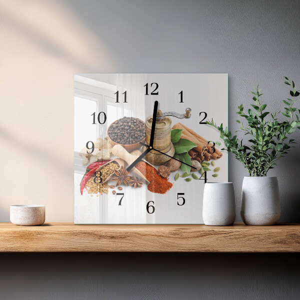 Reloj de vidrio Especias