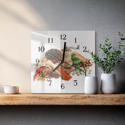 Reloj de vidrio Especias