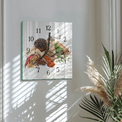 Reloj de vidrio Especias