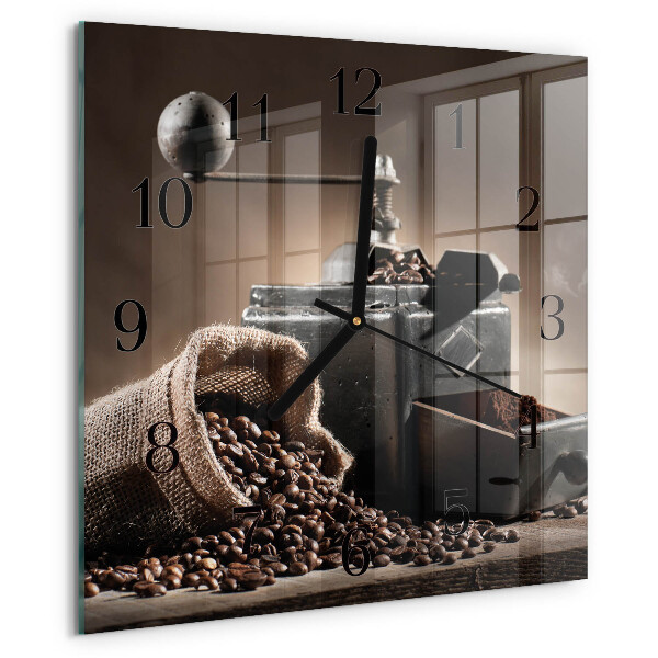 Reloj de vidrio Molinillo de café