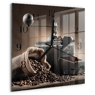 Reloj de vidrio Molinillo de café