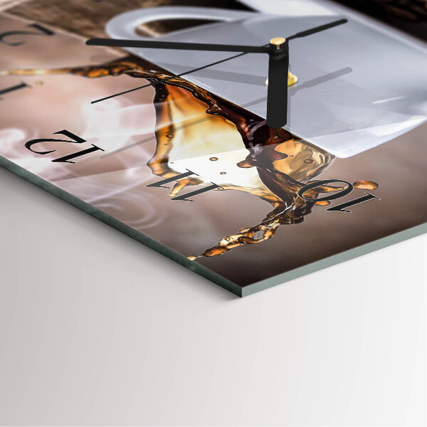 Reloj de vidrio Café