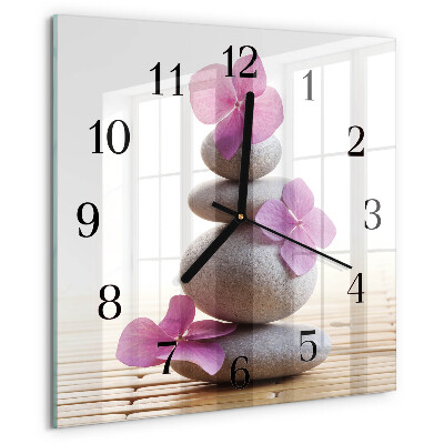 Reloj de vidrio Spa de piedra