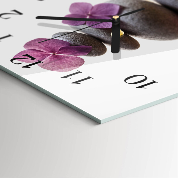Reloj de vidrio Spa de piedra