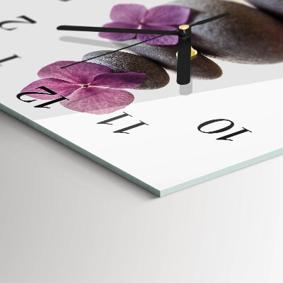 Reloj de vidrio Spa de piedra