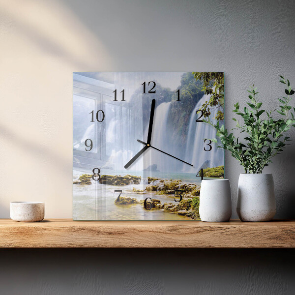 Reloj de vidrio Cascada