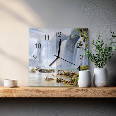 Reloj de vidrio Cascada