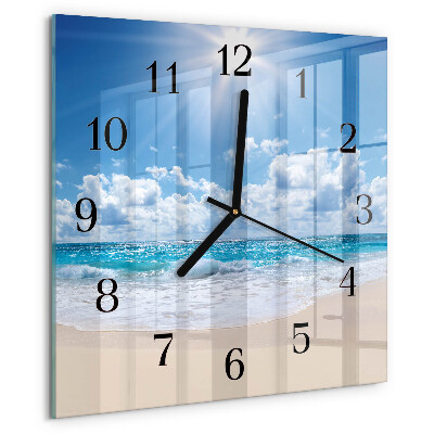 Reloj de vidrio Mar