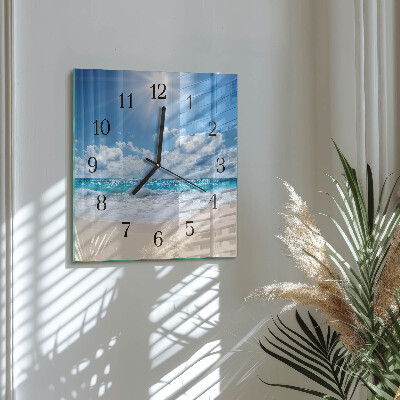 Reloj de vidrio Mar