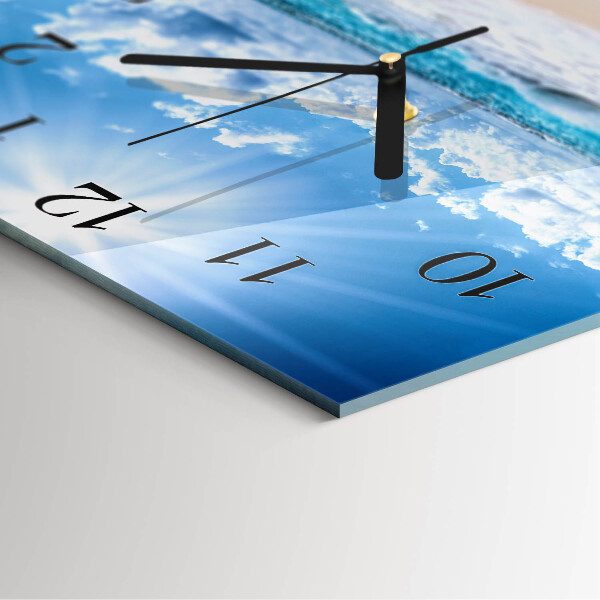Reloj de vidrio Mar
