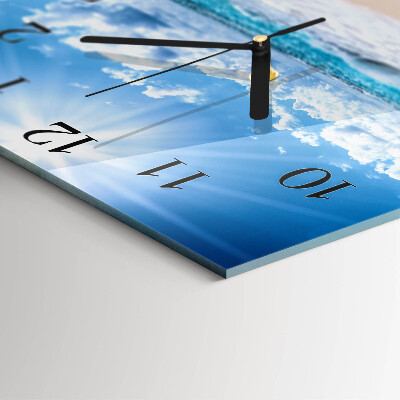 Reloj de vidrio Mar