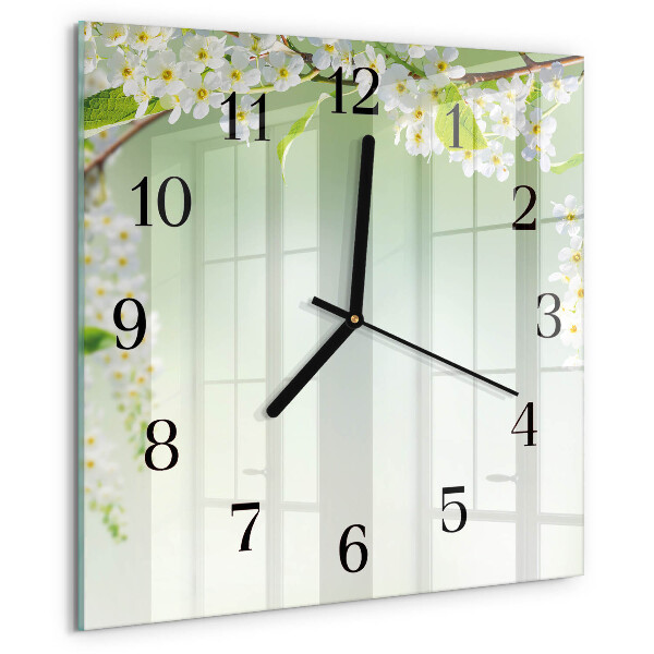 Reloj de vidrio Primavera