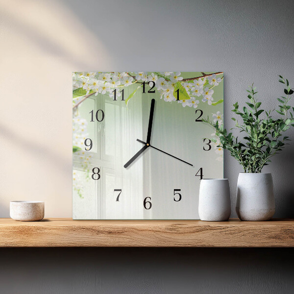 Reloj de vidrio Primavera
