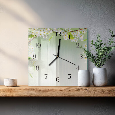 Reloj de vidrio Primavera