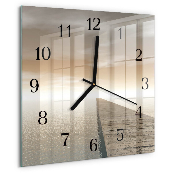 Reloj de vidrio Muelle