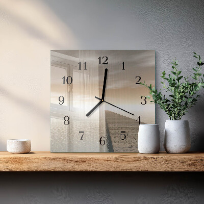 Reloj de vidrio Muelle