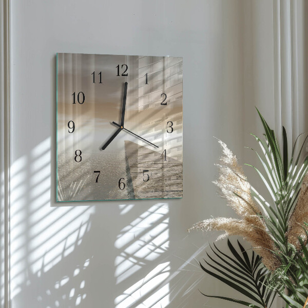 Reloj de vidrio Muelle