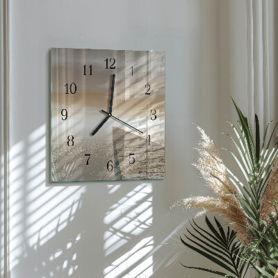 Reloj de vidrio Muelle