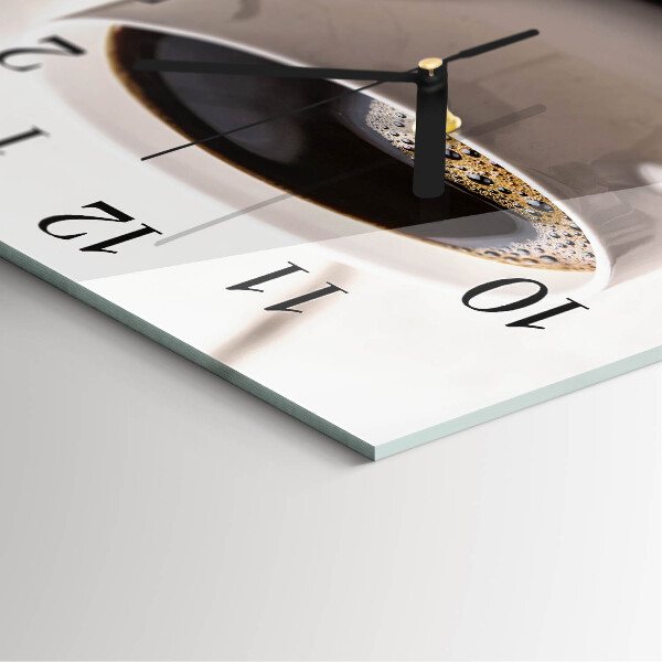 Reloj de vidrio Café