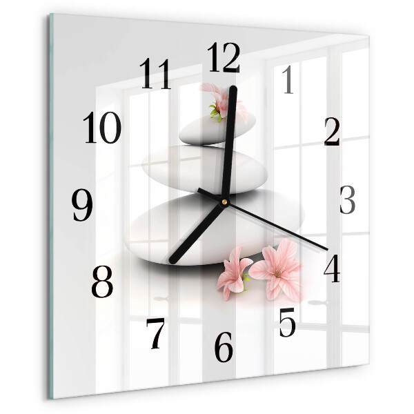 Reloj de vidrio Piedras