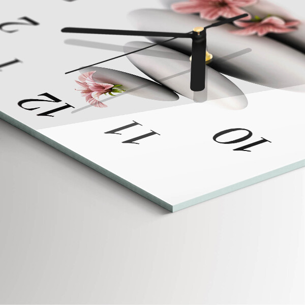 Reloj de vidrio Piedras