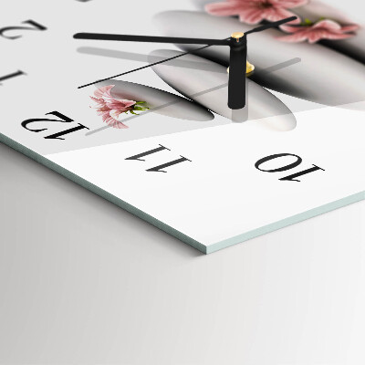 Reloj de vidrio Piedras