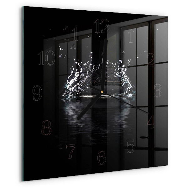 Reloj de vidrio Agua