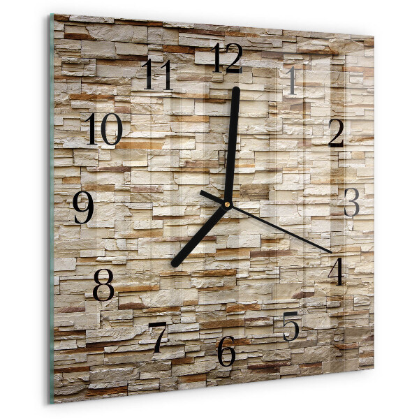 Reloj de vidrio Escoria de huella