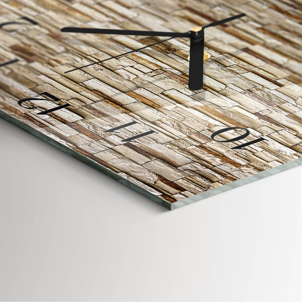 Reloj de vidrio Escoria de huella