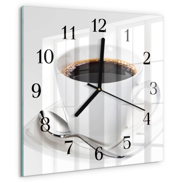 Reloj de vidrio Café