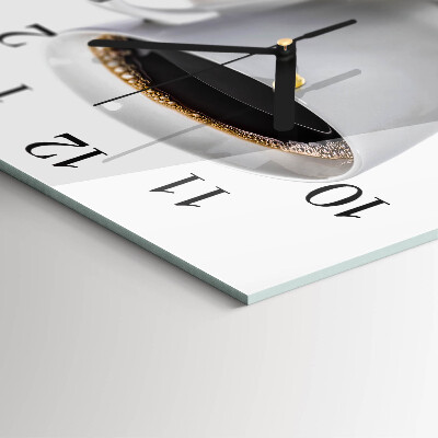 Reloj de vidrio Café