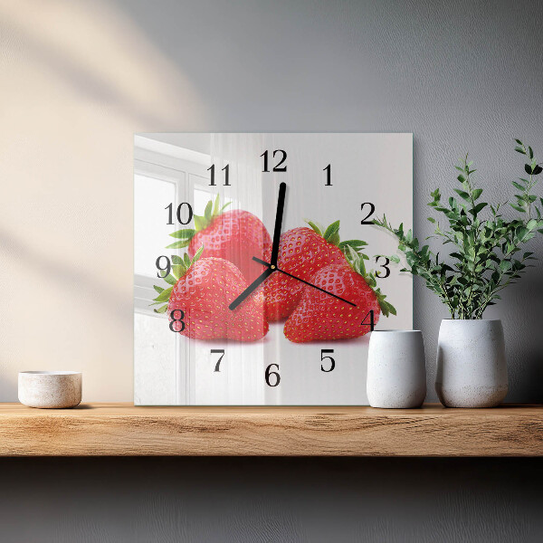 Reloj de vidrio fresas