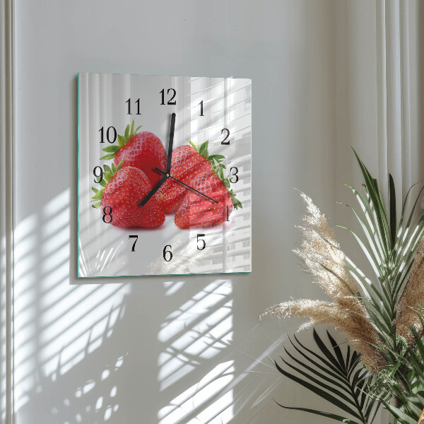 Reloj de vidrio fresas