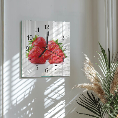 Reloj de vidrio fresas