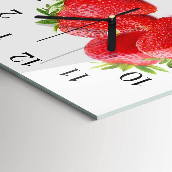 Reloj de vidrio fresas