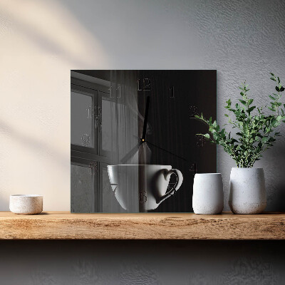 Reloj de vidrio Taza