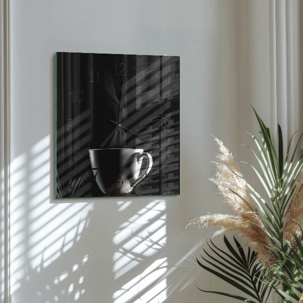 Reloj de vidrio Taza