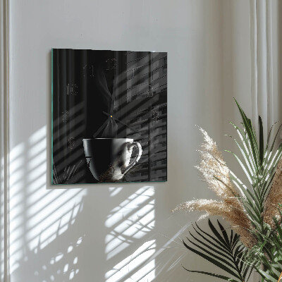 Reloj de vidrio Taza