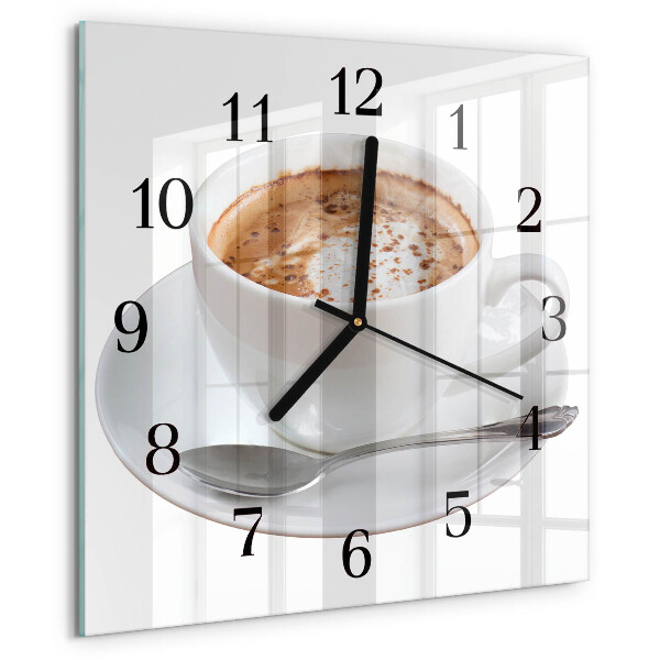 Reloj de vidrio Café