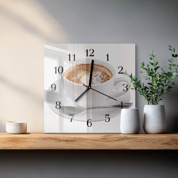 Reloj de vidrio Café