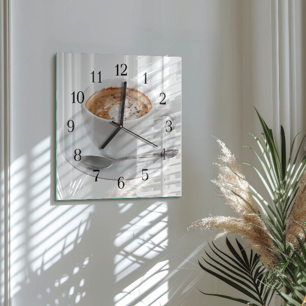 Reloj de vidrio Café