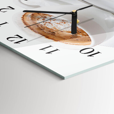 Reloj de vidrio Café